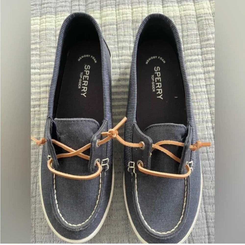 Sperry Women's Gray Boat Shoes Sz 9.5